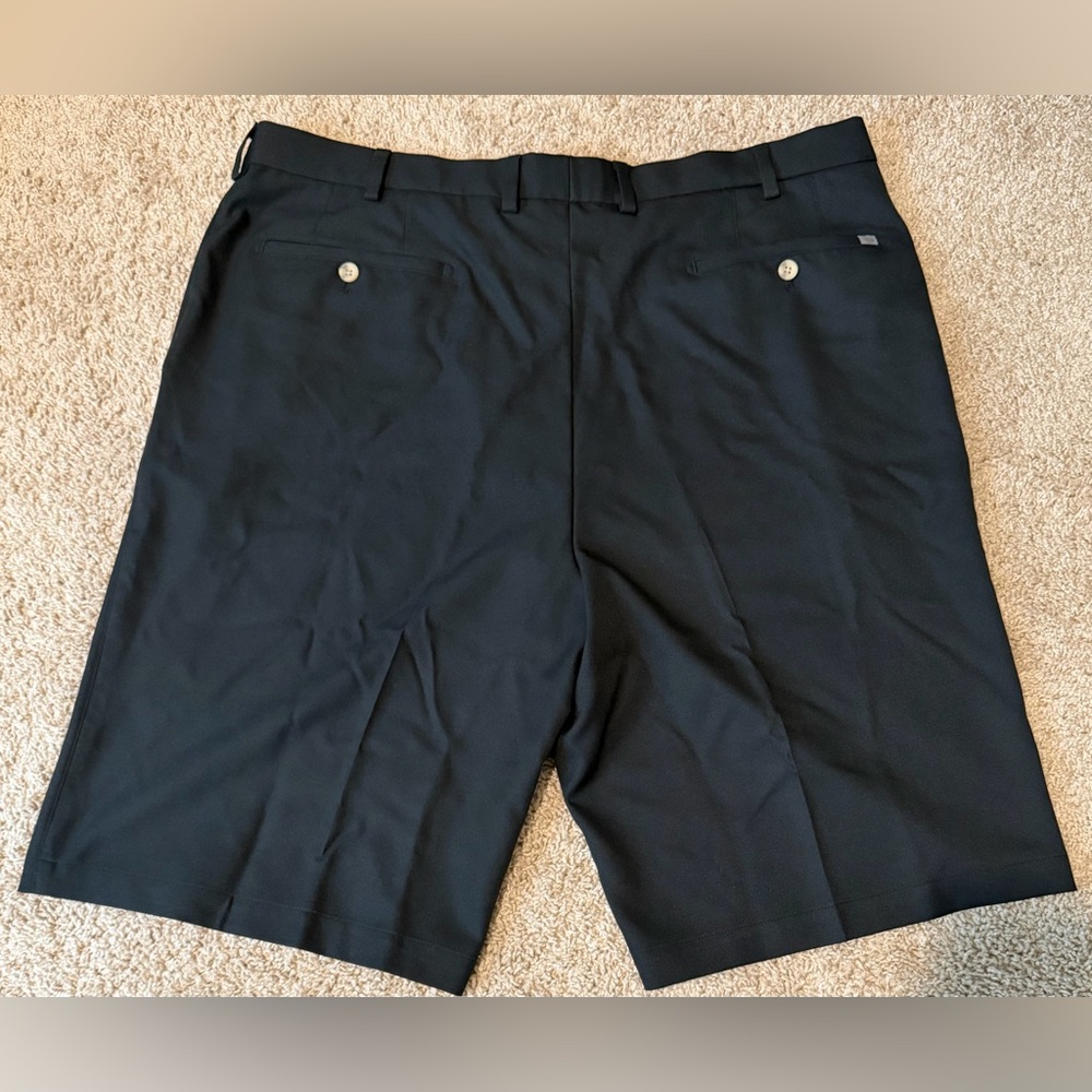 Peter Millar Black Flat Front Performance Golf Sh… - image 4